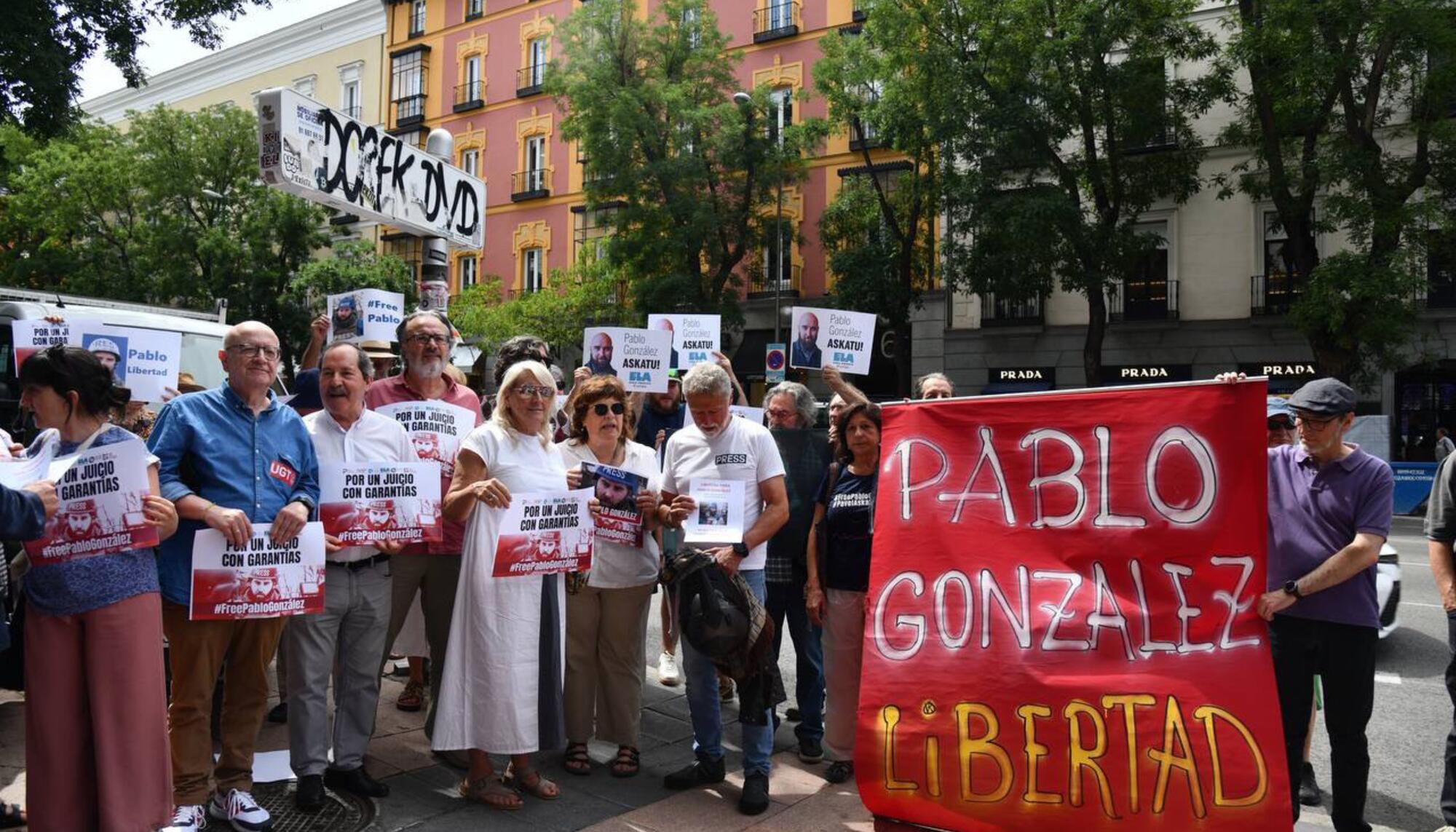 Libertad Pablo González mani CCOO 1